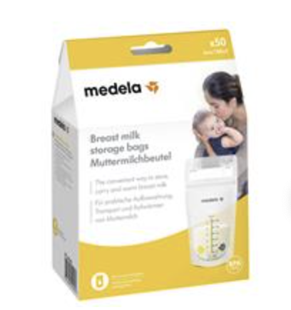 Medela Breast Milk Storage Bags 50 Pack - Chemist Warehouse